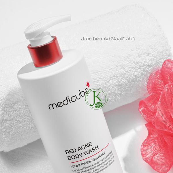  Sữa Tắm Giảm Mụn Lưng Medicube Red Acne Body Wash 400g 