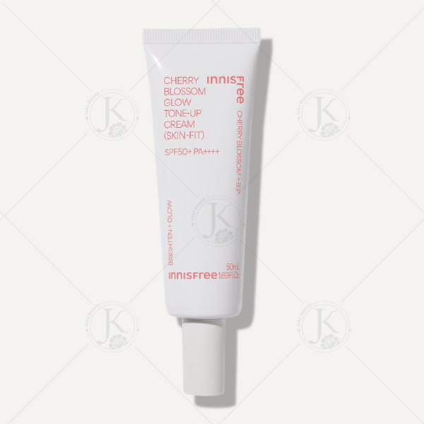  Kem Dưỡng Trắng Da Innisfree Jeju Cherry Blossom Skin Fit Tone Up Cream SPF50+/ PA++++ 50ml (Mẫu mới) 