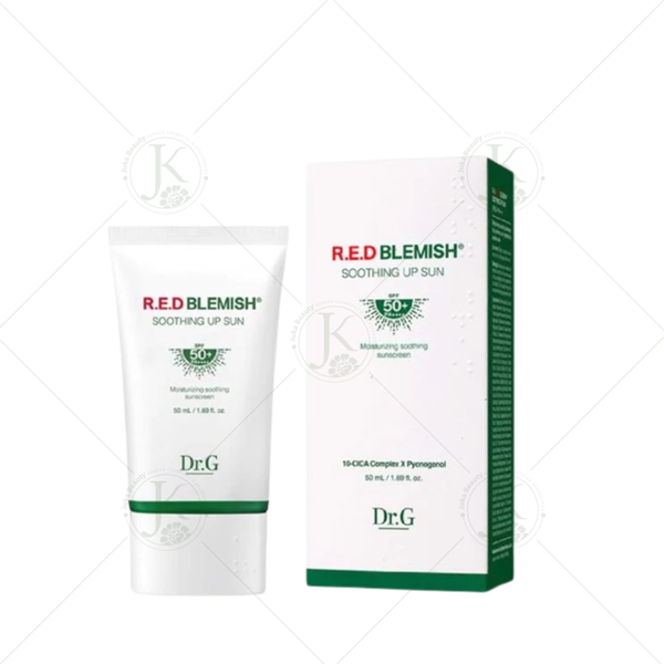  Kem Chống Nắng Phổ Rộng Cho Da Nhạy Cảm Dr.G R.E.D Blemish Soothing Up Sun SPF 50+ PA++++ 50ml 