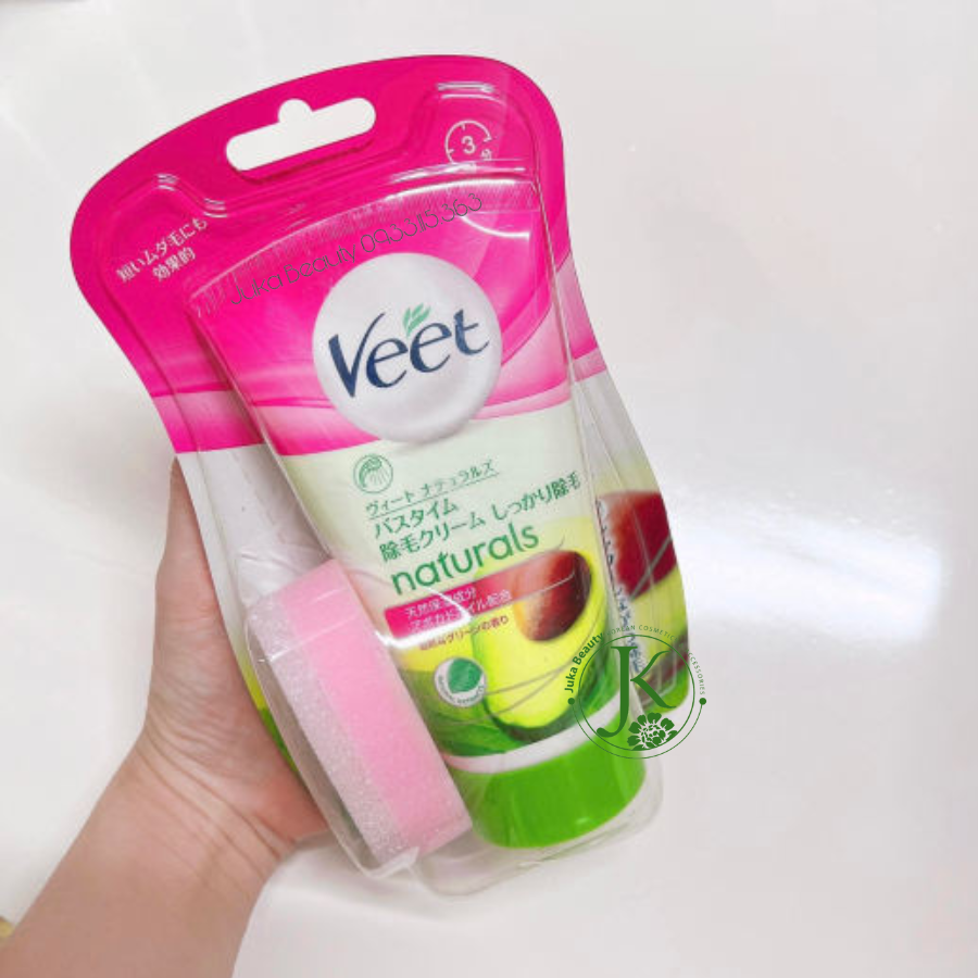 Kem Tẩy Lông Veet Hair Removal Cream Có Chứa Dầu Bơ 150g – Juka Beauty Kem Tẩy Lông Veet Hair Removal Cream Có Chứa Dầu Bơ 150g – Juka Beauty