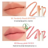  Chì Kẻ Viền Môi Nhung Lì, Lâu Trôi, Thiết Kế 2 Đầu Romand Lip Mate Pencil 0.5g 