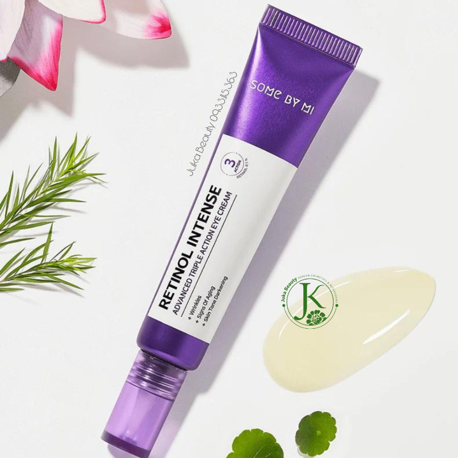  Kem Dưỡng Mắt Some By Mi 0.1% Retinol Intense Advanced Triple Action Eye Cream 30ml 