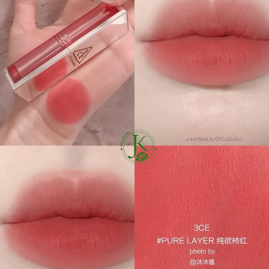  [DATE T5/2026] Son Thỏi Mịn Lì 3CE Blur Matte Lipstick 4g 
