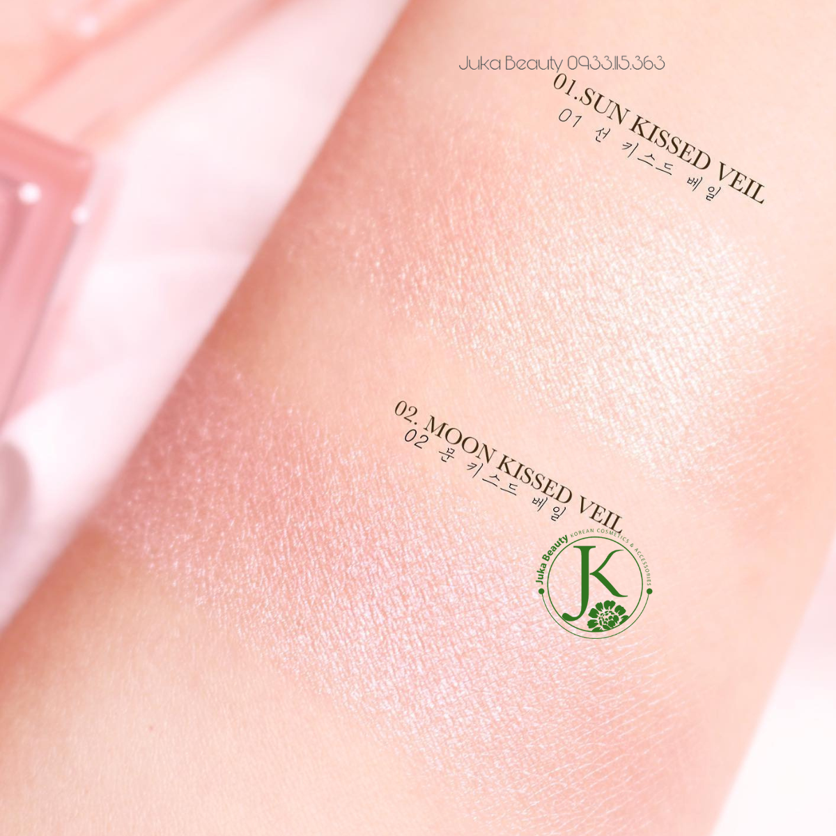  Phấn Bắt Sáng Ánh Nhũ Lấp Lánh Romand See-Through Veillighter 5.5g 