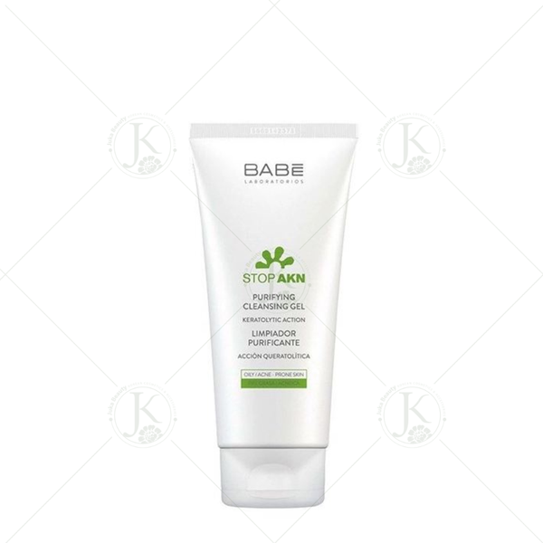  Sữa Rửa mặt Dạng Gel Cho Da Dầu Mụn Laboratorios Babe Stop Akn Purifying Cleansing Gel 200ml 