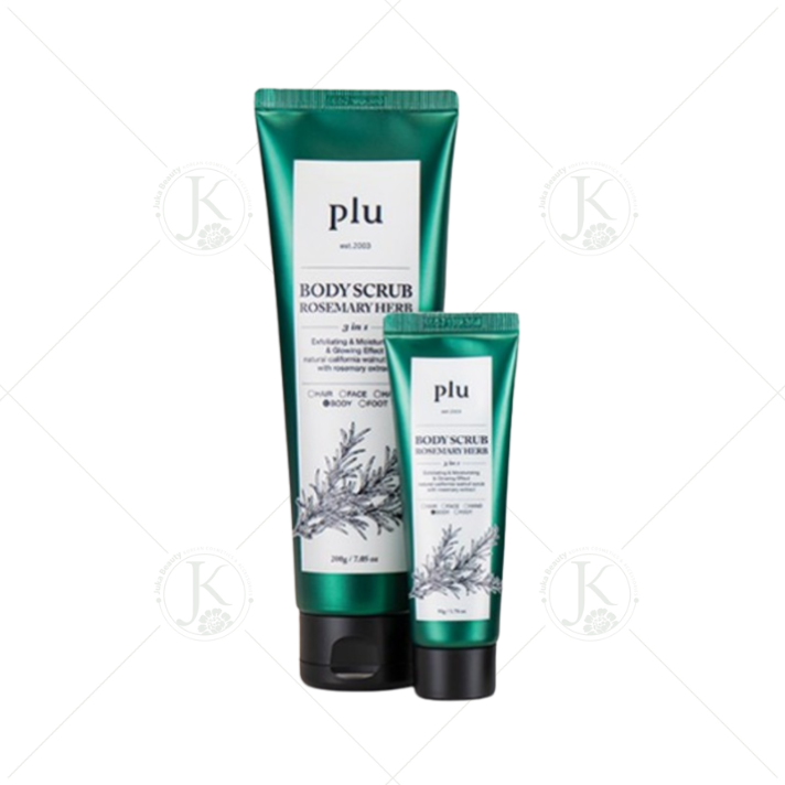  Tẩy Tế Bào Chết Hương Hương Thảo Plu Body Scrub Rosemary Herb 50g/200g 