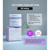  Miếng Bông Dưỡng Sáng Da Sungboon Editor Meoru Podo Vita C Turn Over Dark Spot Pad 140ml (60 Miếng) 