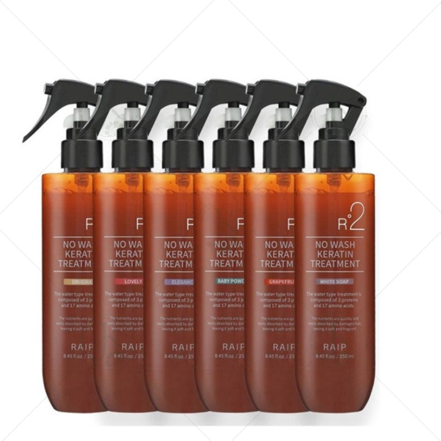 [MẪU MỚI] Xịt Dưỡng Tóc Mềm Mượt R2 No Wash Keratin Treatment 250ml