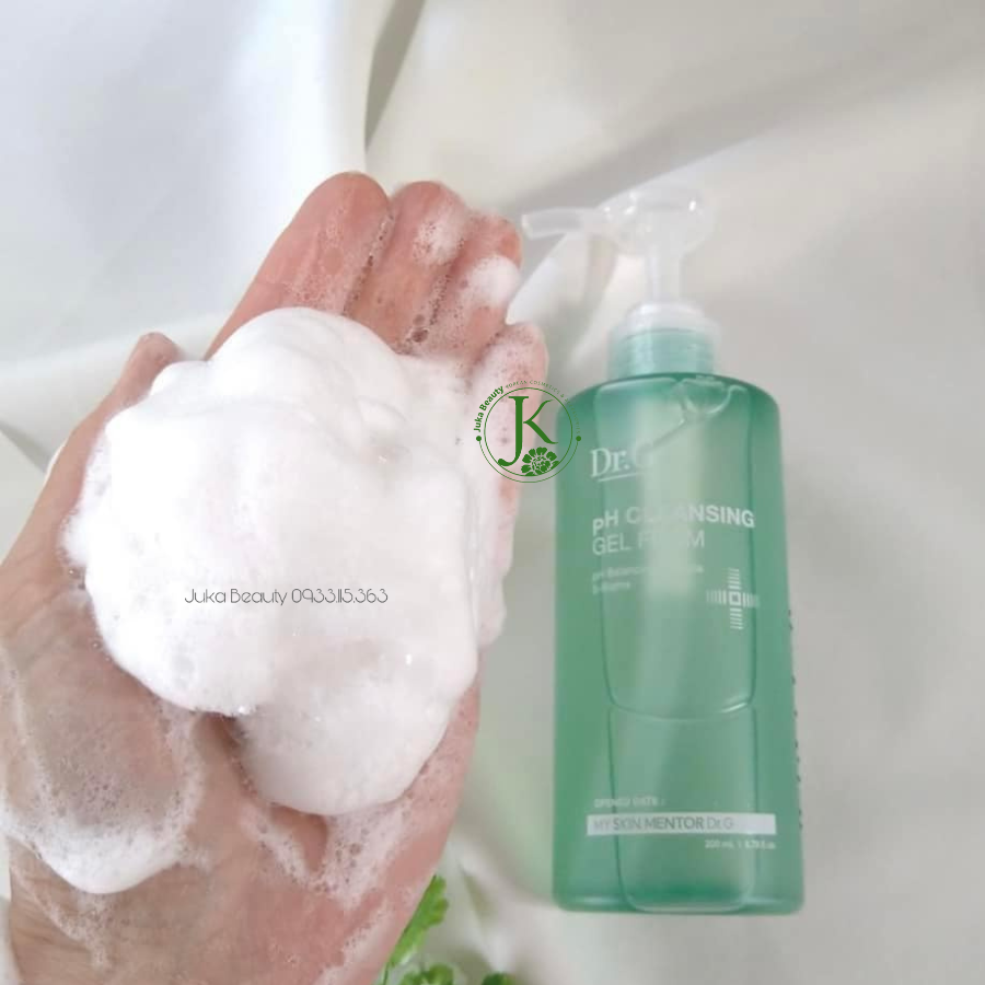  Sữa Rửa Mặt Sạch Sâu Dạng Gel Tạo Bọt Dr.G pH Cleansing Gel Foam 200ml 