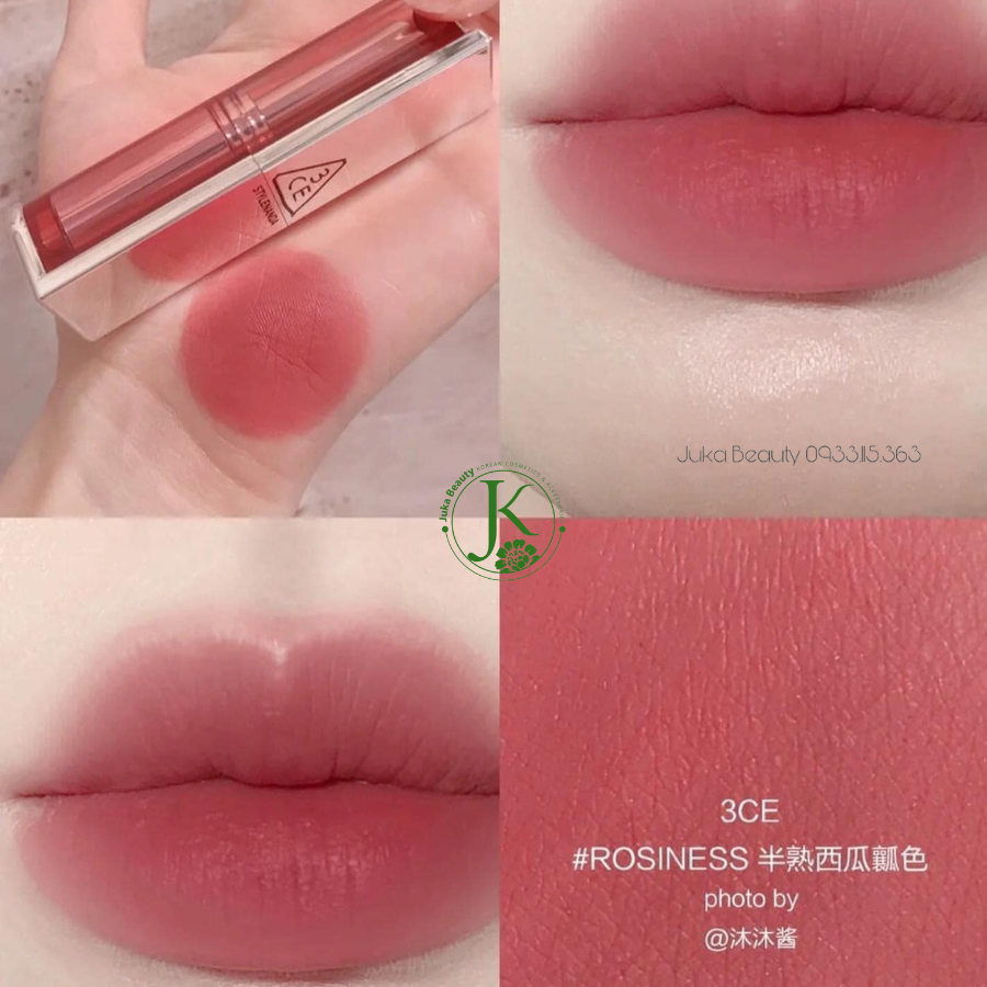  [DATE T5/2026] Son Thỏi Mịn Lì 3CE Blur Matte Lipstick 4g 