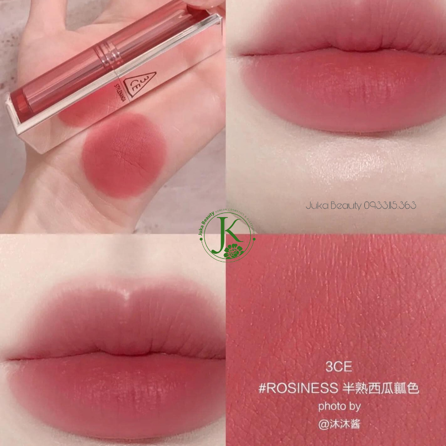  [PHIÊN BẢN 2023] Son Thỏi Mịn Lì 3CE Blur Matte Lipstick 4g 