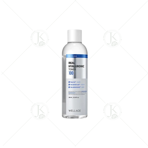  Nước Hoa Hồng Wellage Real Hyaluronic Toner 200ml 