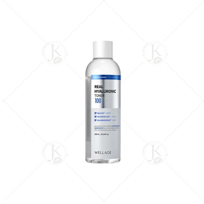  Nước Hoa Hồng Wellage Real Hyaluronic Toner 200ml 