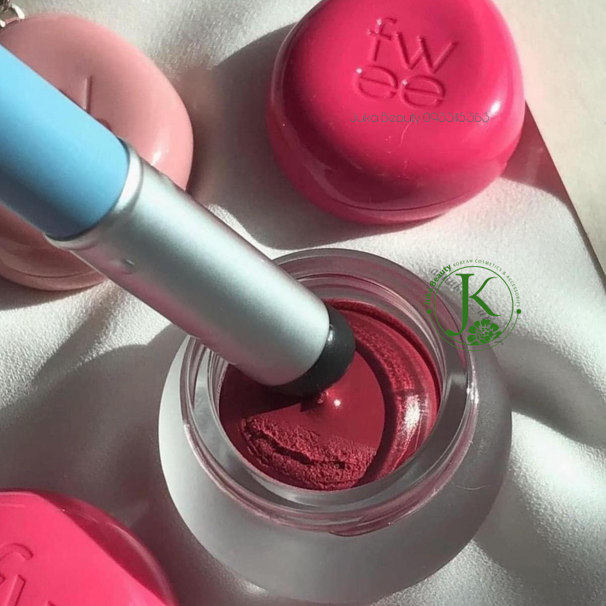  Son Môi Kiêm Má Hồng Fwee Lip & Cheeck Blurry Pudding Pot 5g 