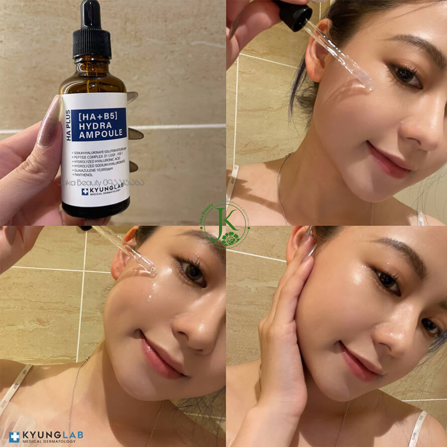  Tinh Chất Căng Bóng Da Kyung Lab HA Plus [HA + B5] Hydra Ampoule 50ml (MẪU MỚI) 