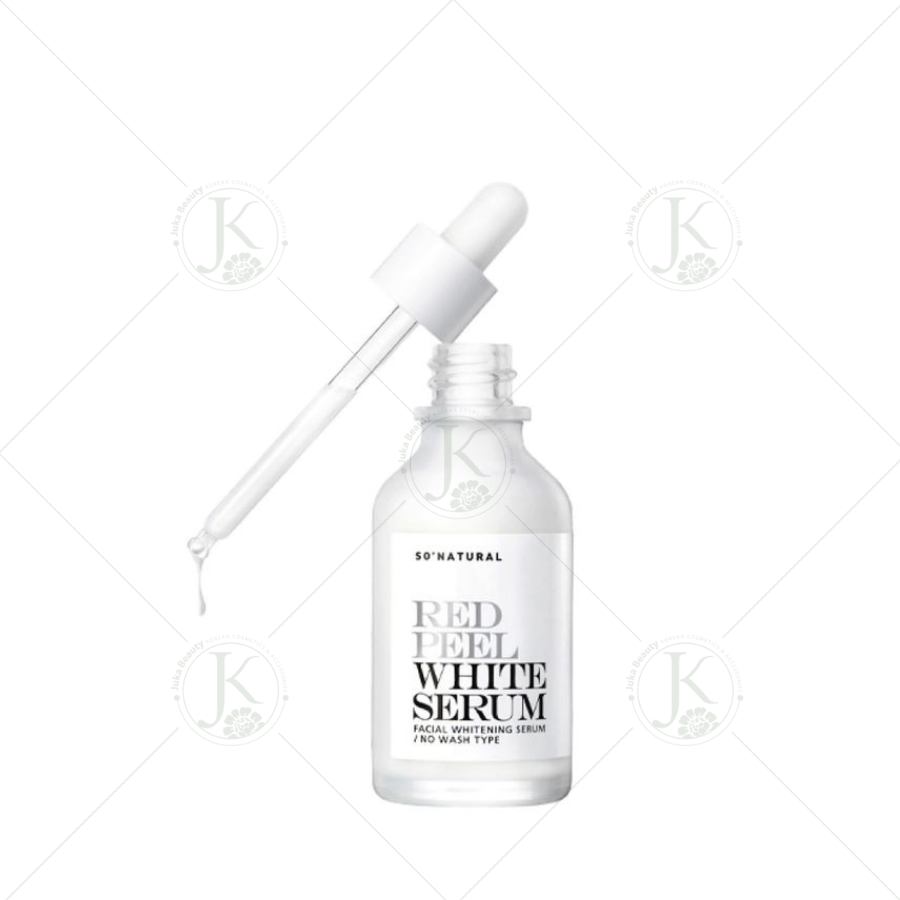 Tinh Chất Dưỡng Trắng, Mờ Thâm Nám So Natural Red Peel White Serum