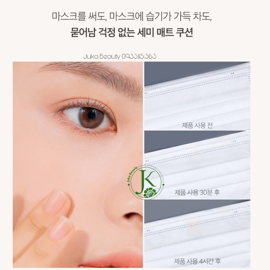  (Kèm lõi) Phấn nước Kiềm Dầu Clio Kill Cover Fixer Cushion SPF50+ PA+++ (LIMITED) 