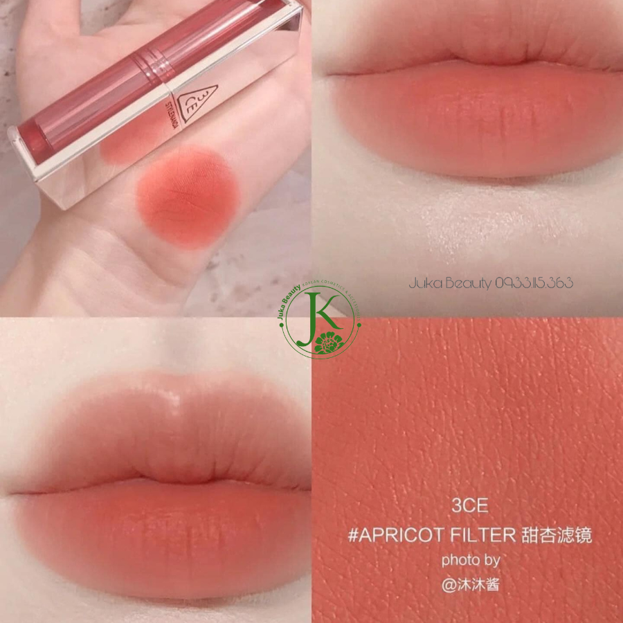  [DATE T5/2026] Son Thỏi Mịn Lì 3CE Blur Matte Lipstick 4g 