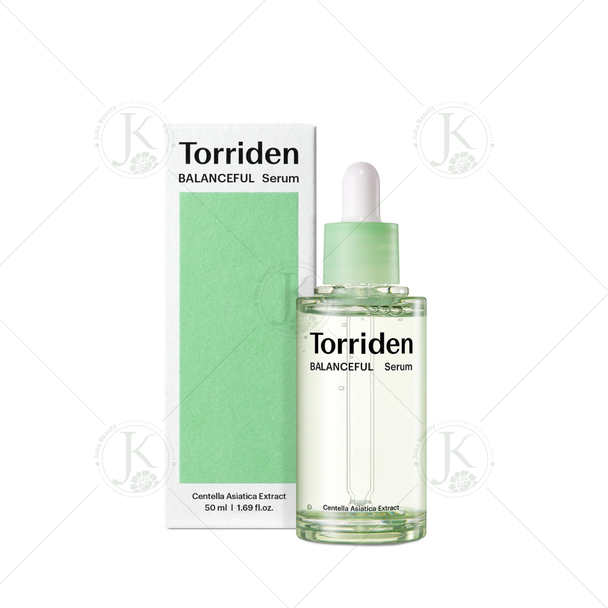 (XANH LÁ) Tinh Chất Cấp ẩm, Phục Hồi Da Torriden Balanceful Centella Asiatica Extract Serum 50ml