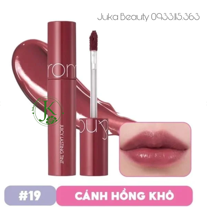 Son Tint Bóng Lì Romand Juicy Lasting Tint 5.5g 