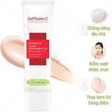  Kem chống nắng Cell fusion C Advanced Clear Sunscreen 100 SPF50+/PA++++ 50ml 