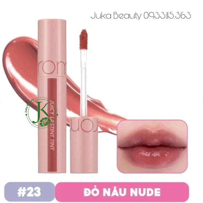  Son Tint Bóng Lì Romand Juicy Lasting Tint 5.5g 