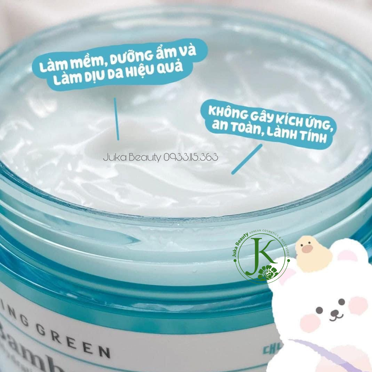  Kem Dưỡng ẩm Thuần Chay Bring Green Bamboo Hydrating Cream 