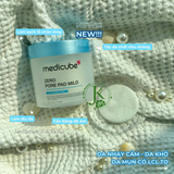  Toner Pad Sạch Lỗ Chân Lông, Dành Cho Da Nhạy Cảm Medicube Zero Pore Pad Mild (70 Miếng) 