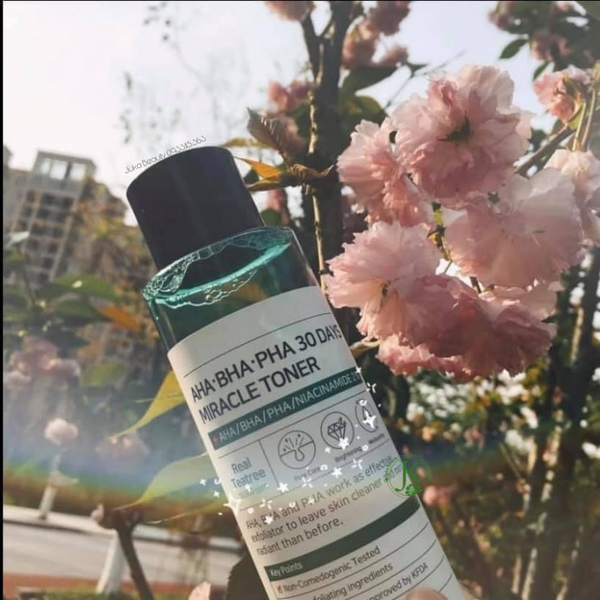  Nước Hoa Hồng Giảm Mụn 30 Ngày Some By Mi AHA BHA PHA 30 Days Miracle Toner 150ml 