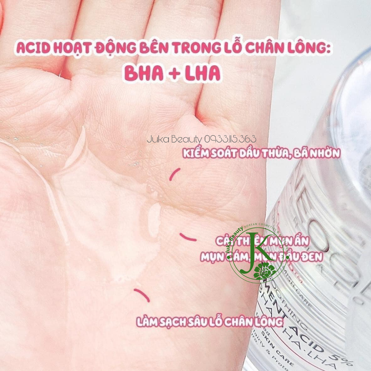  Nước Hoa Hồng Tẩy Tế Bào Chết Neogen AHA.BHA.PHA.LHA A-Clear Soothing Treatment Acid 5% 150ml 