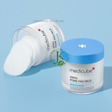 Toner Pad Sạch Lỗ Chân Lông, Dành Cho Da Nhạy Cảm Medicube Zero Pore Pad Mild (70 Miếng) 