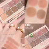  (NEW) Bảng Phấn Mắt Nhũ 10 ô Trang Điểm Mắt Clio Pro Eye Palette 0.6g 