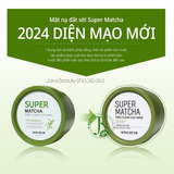  (Mẫu mới) Mặt nạ đất sét kiềm dầu, thu nhỏ lỗ chân lông Some By Mi Super Matcha Pore Clean Clay Mask 100g 
