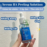  Tinh Chất Peel Da, Thu Nhỏ Lỗ Chân Lông Wellage Real Hyaluronic Peeling Solution 30ml 