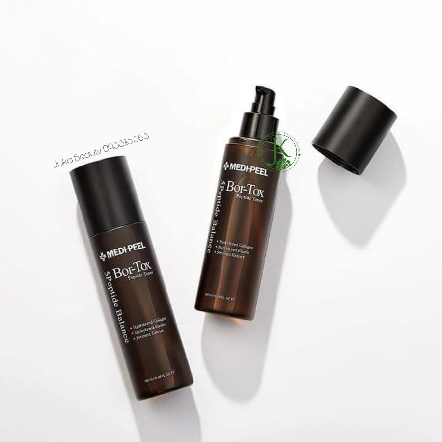  Nước Hoa Hồng Dưỡng ẩm, Chống Lão Hóa Medi-Peel Bor Tox Peptide Toner 180ml 