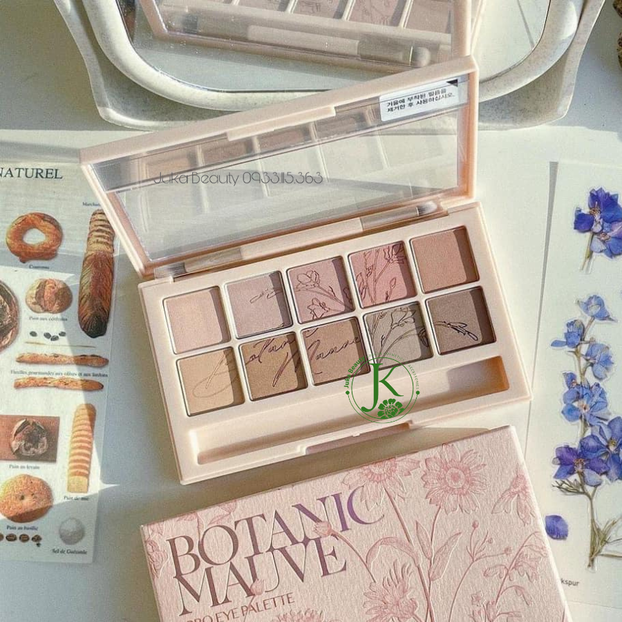  (NEW) Bảng Phấn Mắt Nhũ 10 ô Trang Điểm Mắt Clio Pro Eye Palette 0.6g 