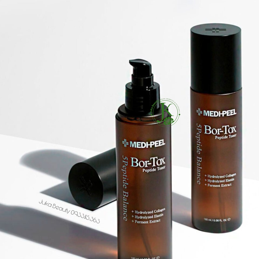  Nước Hoa Hồng Dưỡng ẩm, Chống Lão Hóa Medi-Peel Bor Tox Peptide Toner 180ml 