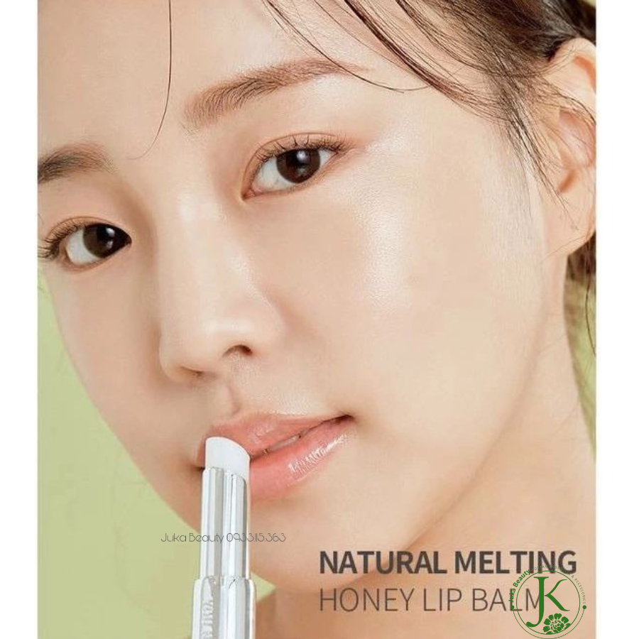  Son Dưỡng Môi Không Màu YNM Natural Melting Honey Lip Balm 3g 