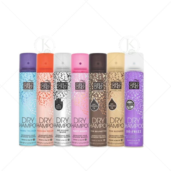  Dầu Gội Khô Girlz Only Dry Shampoo Tóc Bồng Bềnh Tức Thì 200ML 