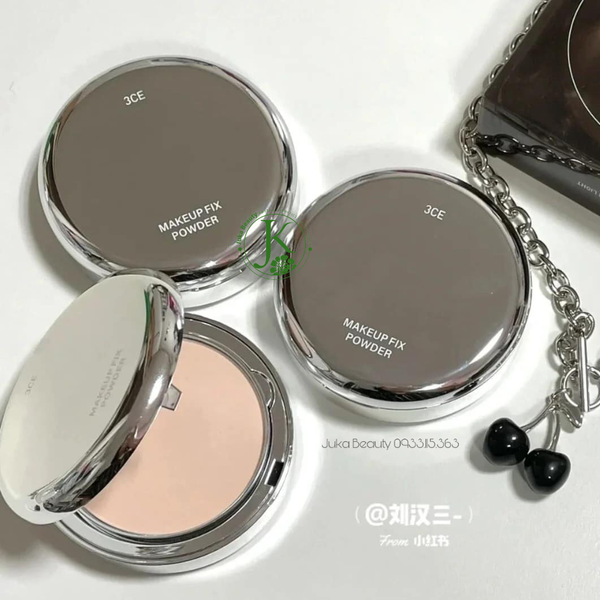  Phấn Phủ Nén Kiềm Dầu 3CE Makeup Fix Powder 9g 