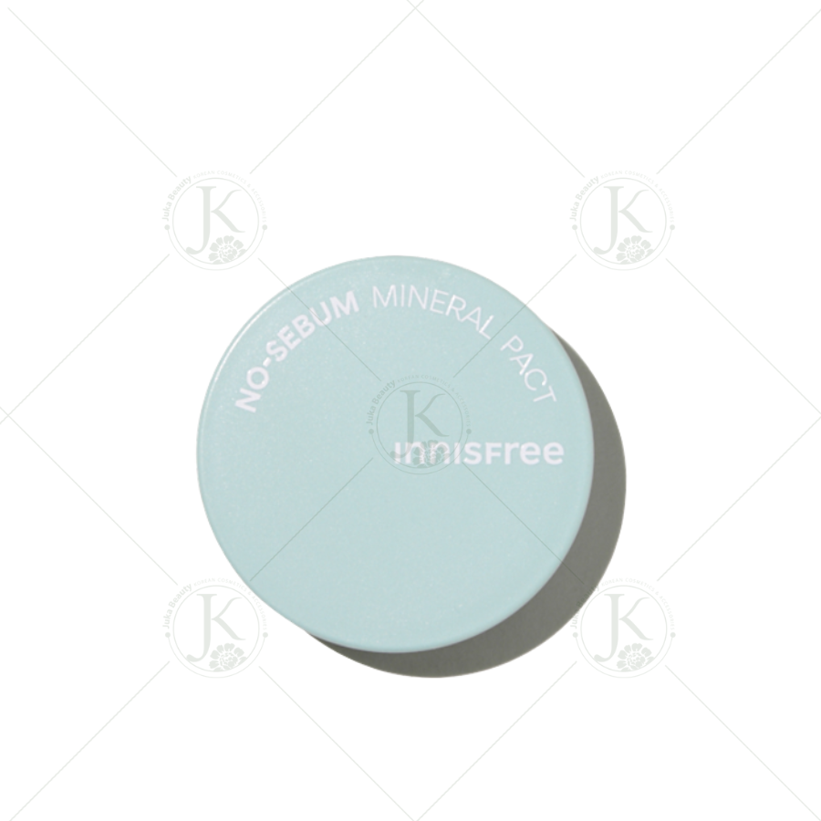  (Mẫu 2023) Phấn Phủ Nén Kiềm Dầu Innisfree No Sebum Mineral Pact 8.5g 