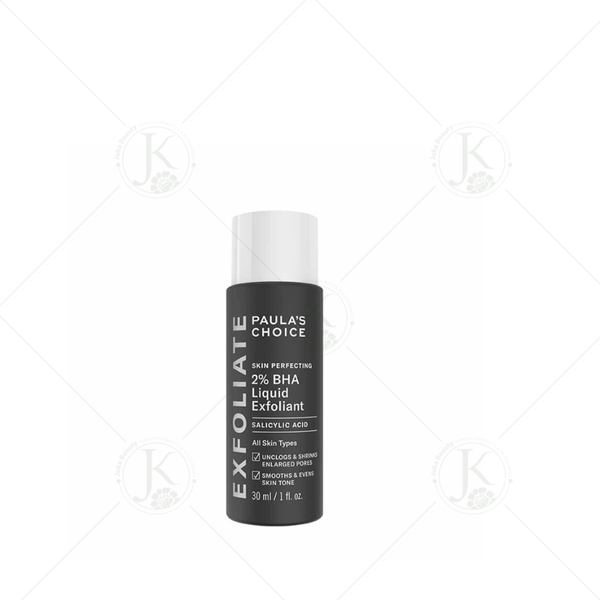  (Mini size) Tinh Chất Tẩy Tế Bào Chết Hóa Học Paula’s Choice Skin Perfecting 2% BHA Liquid Exfoliant 30ml 