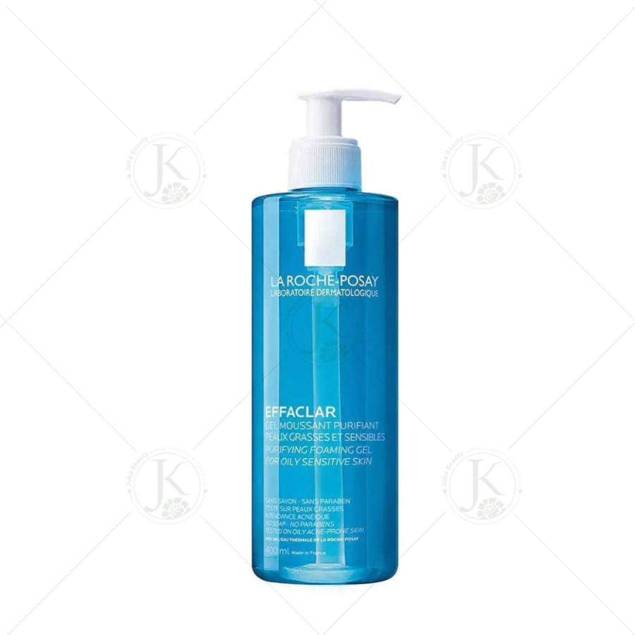  Sữa Rửa Mặt Dạng Gel Cho Da Dầu Mụn La Roche-Posay Effaclar Gel Moussant 400ml 