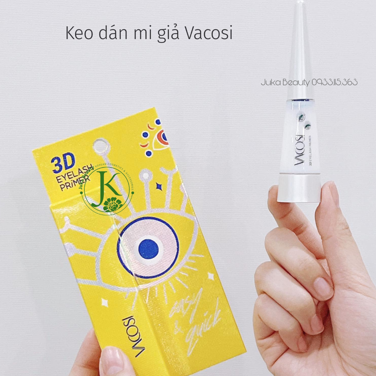  Keo dán mi Vacosi Natural Studio Eyelash 3D Primer - VM12 