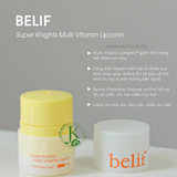  Dưỡng Mềm Môi Dạng Balm Ống Vặn Belif Super Knights Multi Vitamin Lipcerin 15ml 