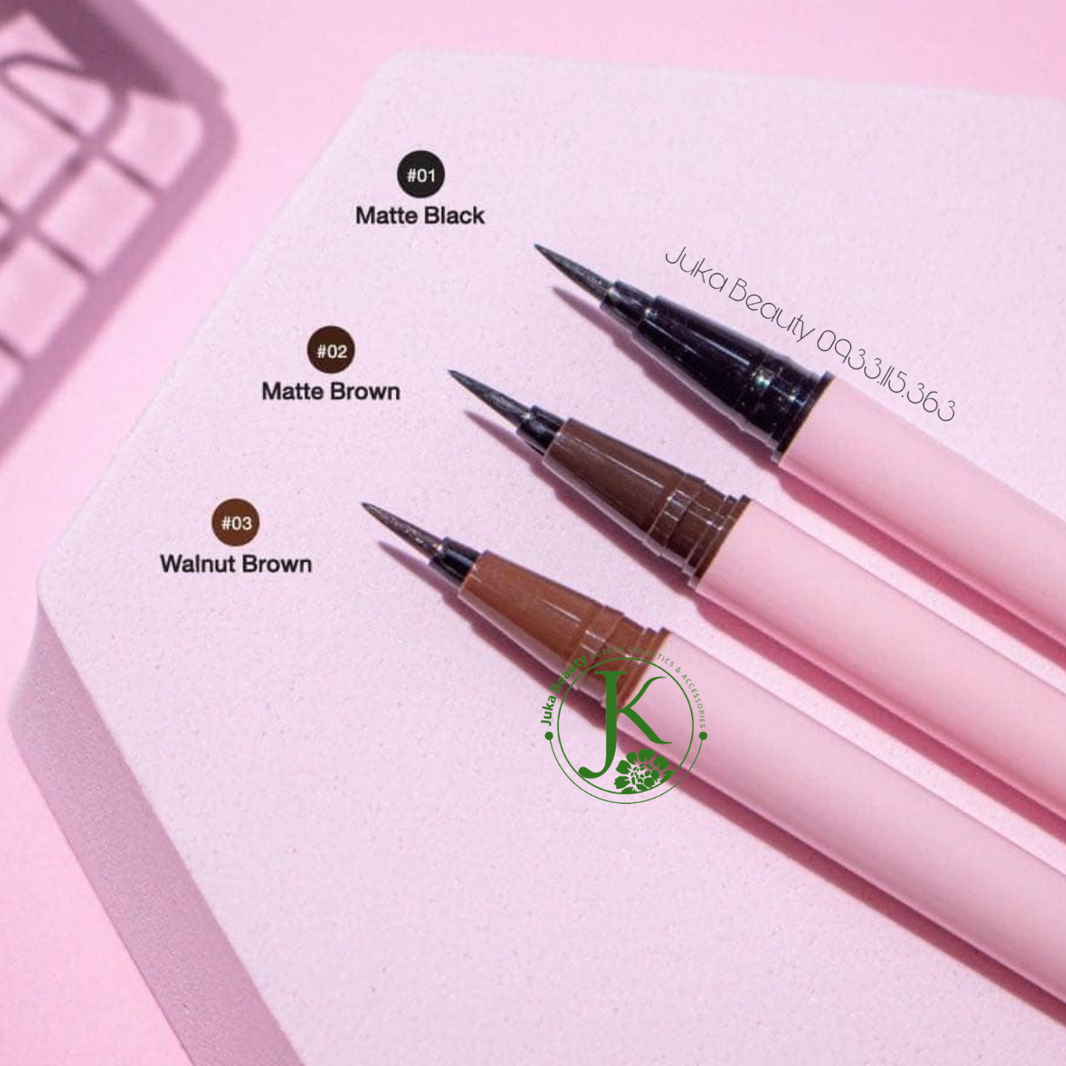  (SALE) Kẻ Mắt Nước Siêu Mảnh, Chống Trôi Lilybyred am9 to pm9 Survival Pen Liner 0.6g 