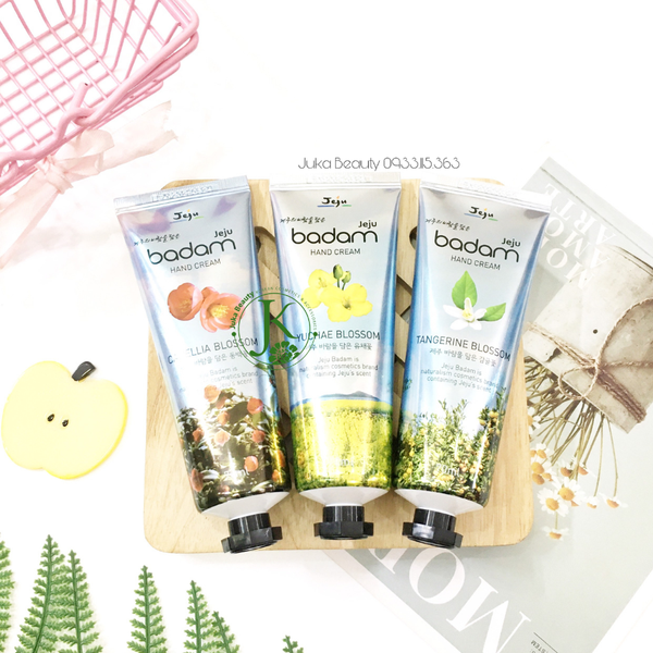  (SALE LỖ) Kem Dưỡng ẩm Cho Da Tay Mềm Mại Jeju Badam Hand Cream 70ml 