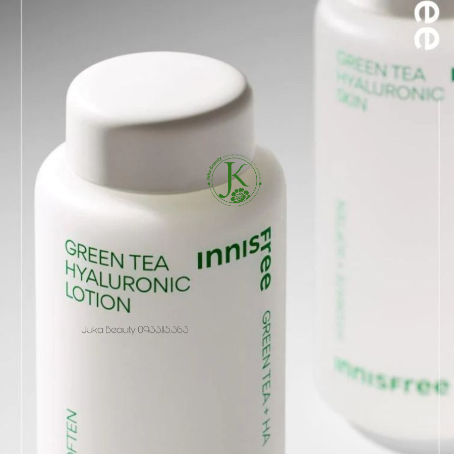  (New 2023) Sữa Dưỡng Trà Xanh Phục hồi da Innisfree Green Tea Hyaluronic Lotion 170ml 