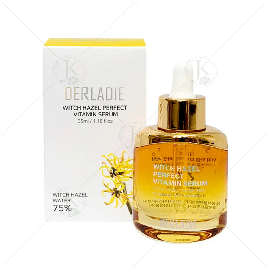 Tinh Chất Hỗ Trợ Giảm Mụn Derladie Witch Hazel Perfect Vitamin Serum 35ml 