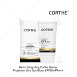  Kem Chống Nắng Kiềm Dầu Corthe Dermo Protection Ultra Sun Block SPF50+ PA+++ 50g 